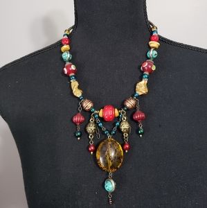 Colorful Costume Necklace